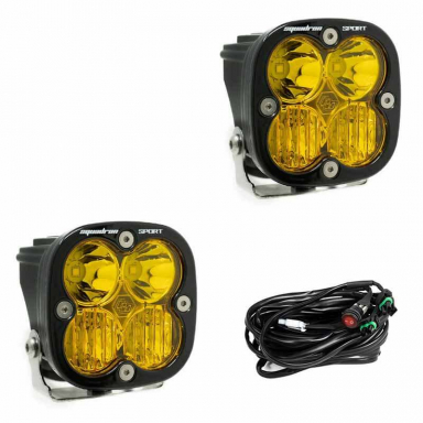 Squadron Sport Amber Combo Beam LED Pod Light | Baja Designs 557813